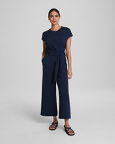 SPANX AirEssentials® Tie-Waist Jumpsuit | Timeless Navy